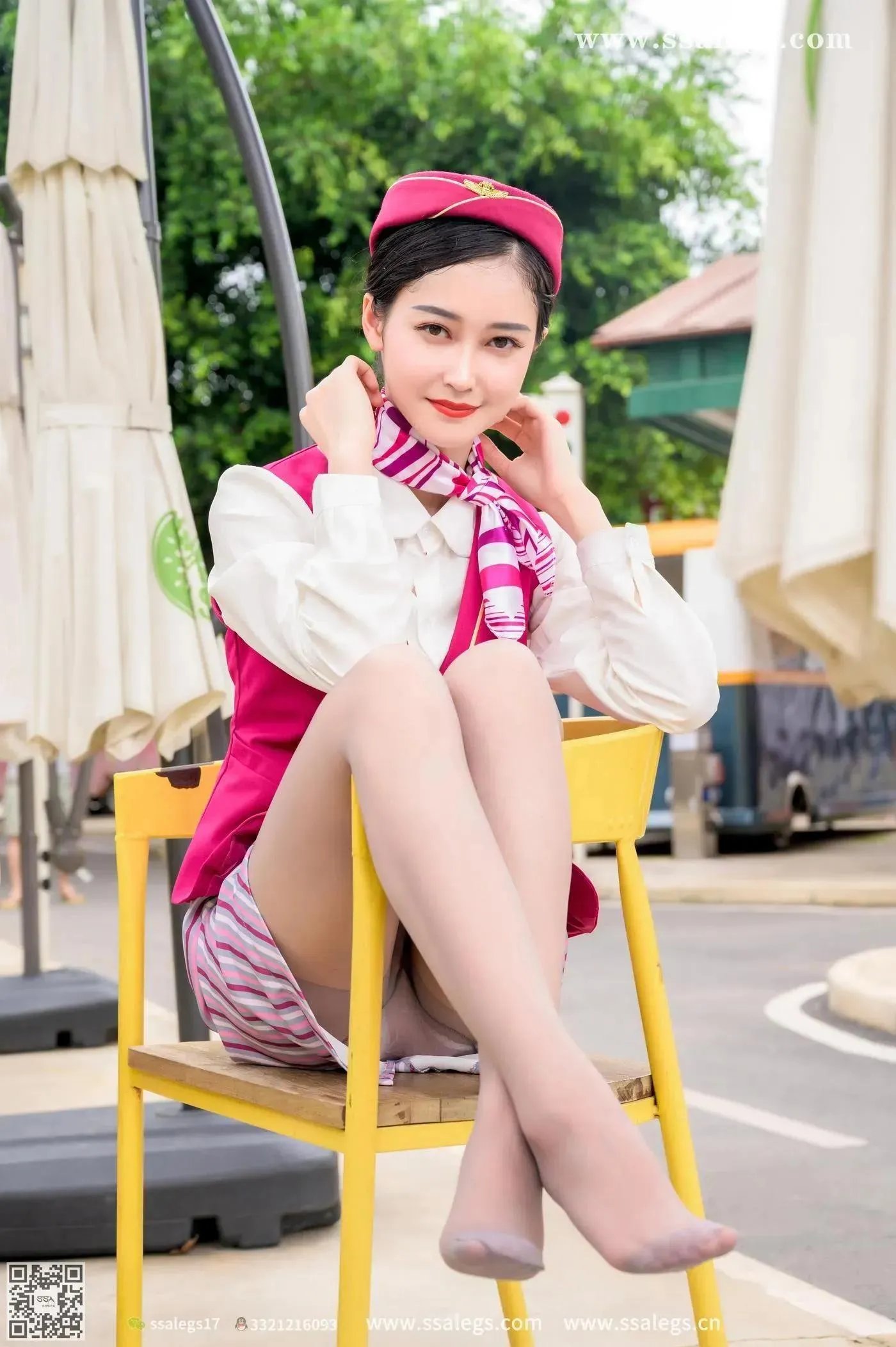 [SSA丝社]超清写真 NO.436 漫漫她的空姐梦(下) [69P]插图4
